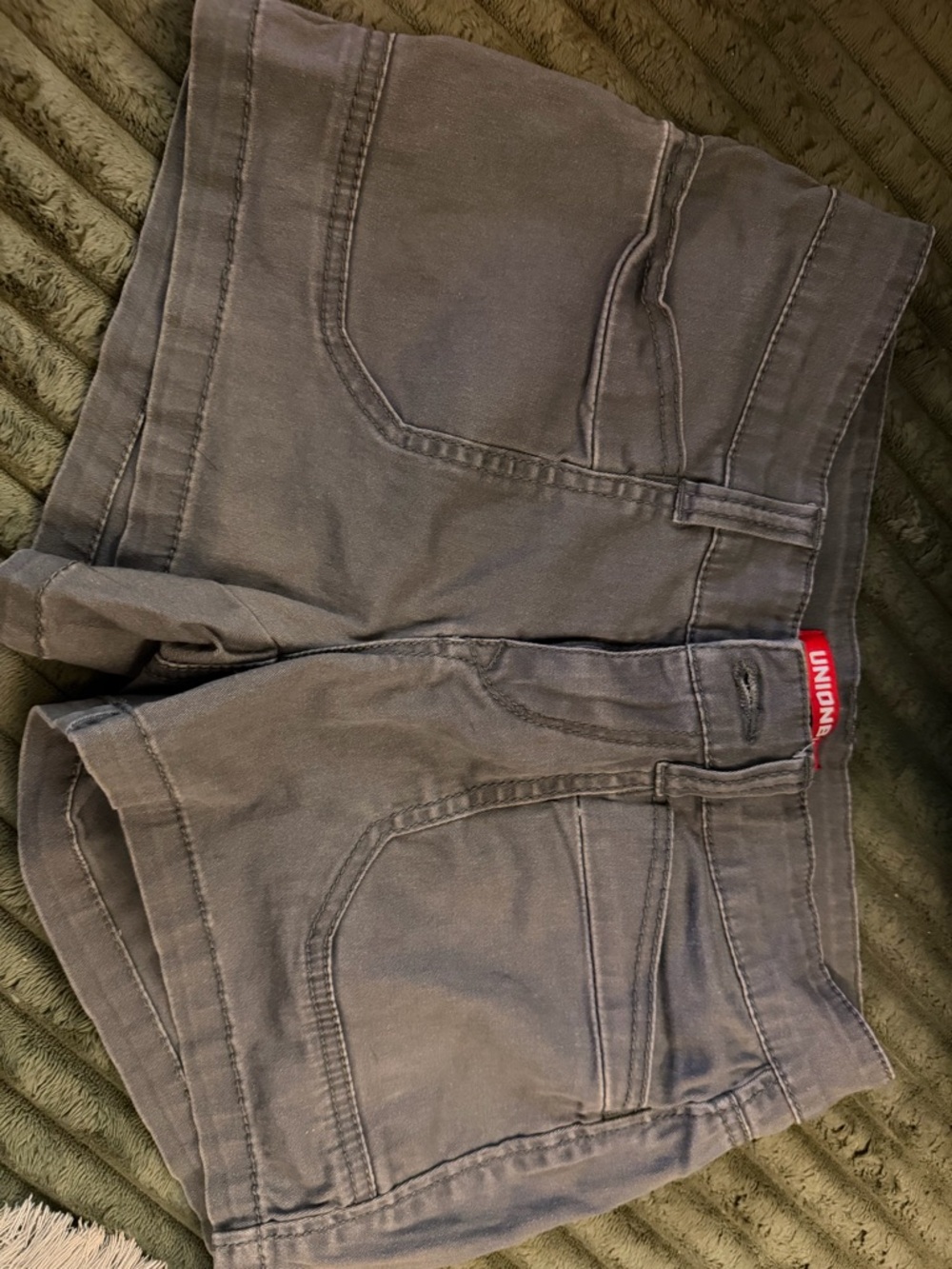 UNIONBAY Charcoal Gray Women's Casual Shorts